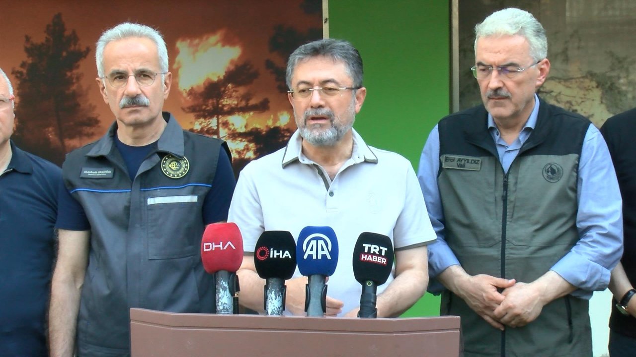 Bursa’daki yangın bölgesi dronla görüntülendi; tahliye edilen mahallelere dönüş başladı