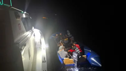 Çanakkale’de 36 kaçak göçmen yakalandı