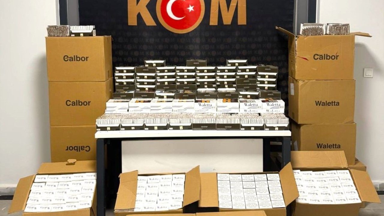 Durdurulan kamyonette 150 bin dolu makaron ele geçirildi; 1 gözaltı