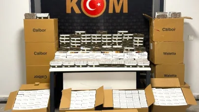 Durdurulan kamyonette 150 bin dolu makaron ele geçirildi; 1 gözaltı