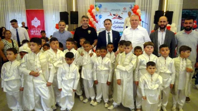 Edirne Vakıflar Bölge Müdürlüğü'nden toplu sünnet şöleni