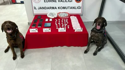 Edirne’de 1 kilo 225 gram metamfetamin ele geçirildi; 4 gözaltı