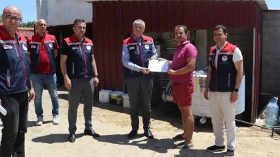 Edirne'de 2 işletmeye ‘Hastalıktan ari işletme’ sertifikası verildi