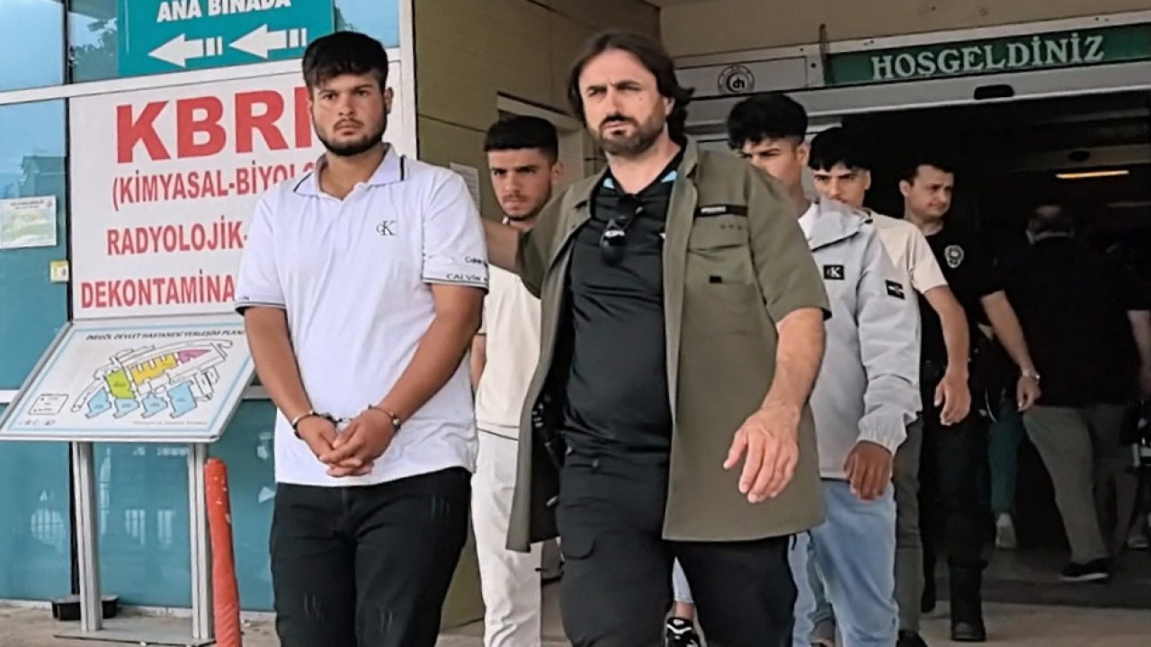İnegöl'de, yurda kaçak giren 8 göçmen yakalandı