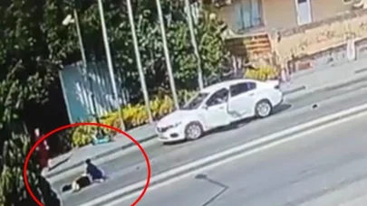 Kazada birlikte yaralandılar, kendisi acısını unutup annesine koştu