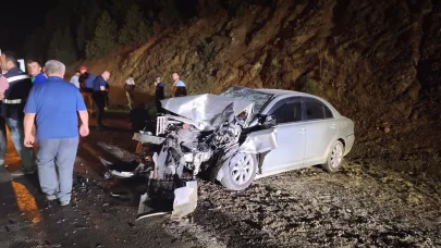 Orman yangınına su taşıyan yangın tankerine çarptı: 1'i ağır 2 yaralı