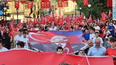 Sapanca'da 15 Temmuz Demokrasi ve Milli Birlik günü etkinliği