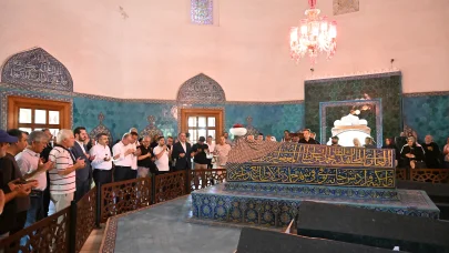 Sultan Çelebi Mehmed, tahta çıkışının 612'nci yılında anıldı