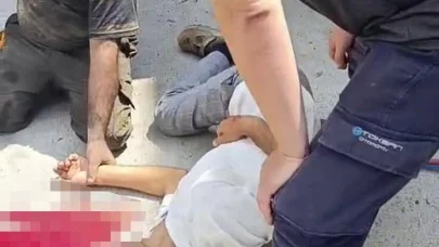 Tamircileri izlerken takozun kayması sonucu başı damper kapağına sıkışan şoför öldü