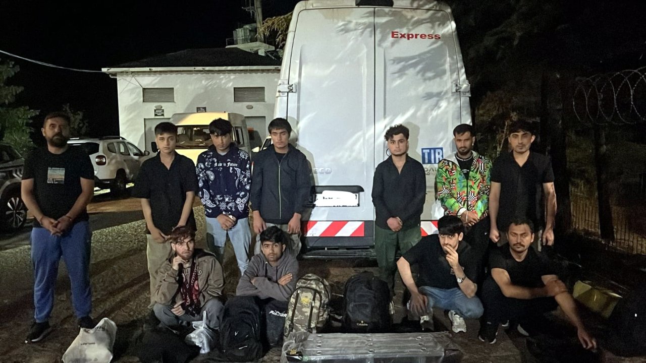 Tekirdağ’da 11 kaçak göçmen yakalandı