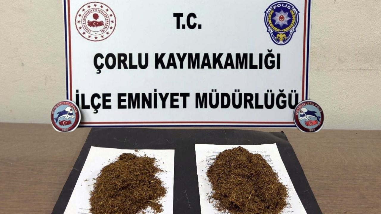 Tekirdağ’da 296 gram uyuşturucu ele geçirildi; 2 şüpheli tutuklandı