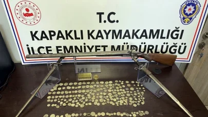 Tekirdağ’da çok sayıda tarihi eser ele geçirildi