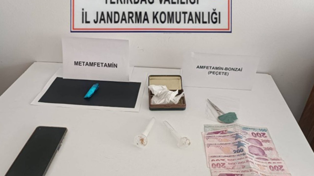 Tekirdağ’da çok sayıda uyuşturucu, silah ve makaron ele geçirildi