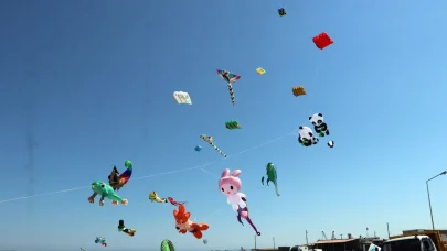 Trakya Uçurtma Festivali'nden renkli görüntüler