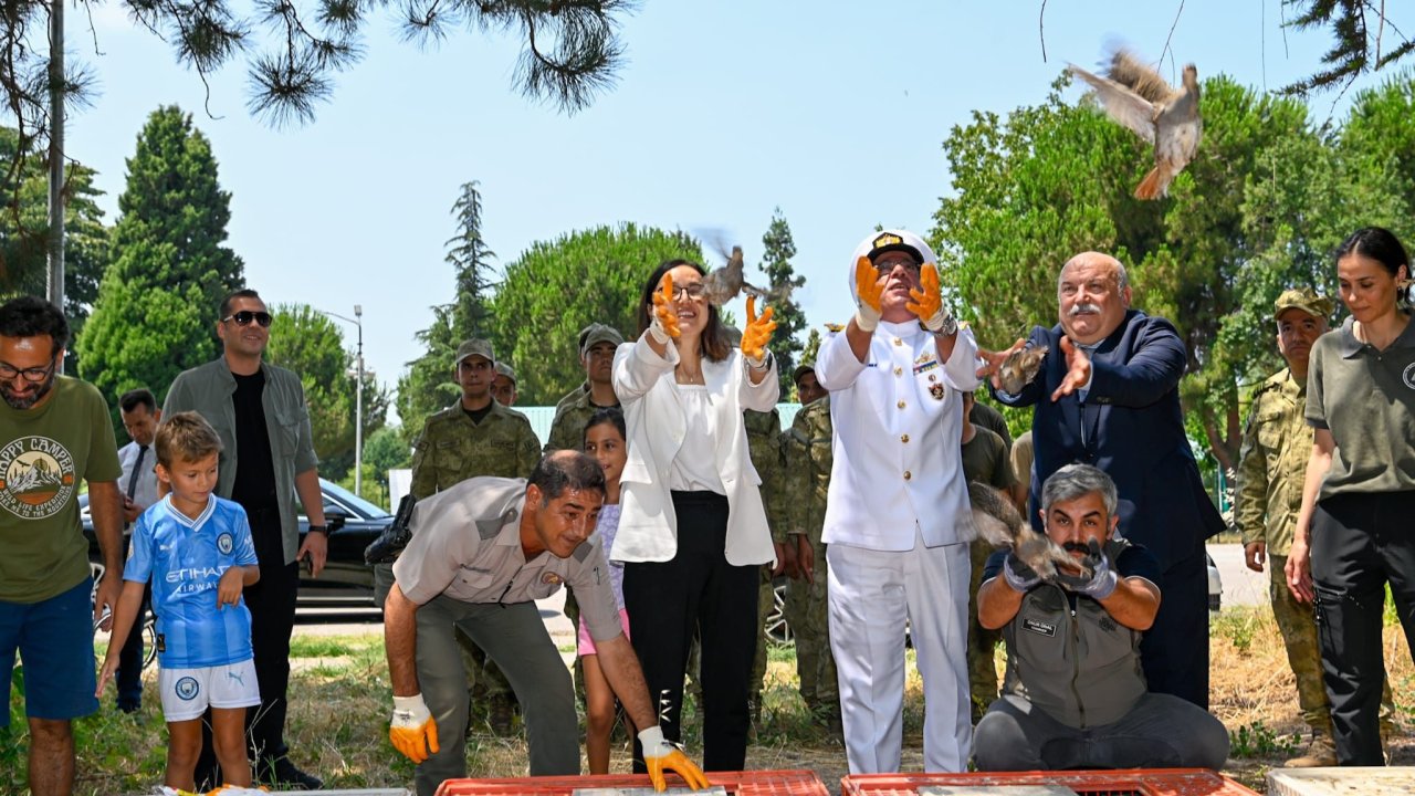 Yalova’da 300 keklik doğaya salındı