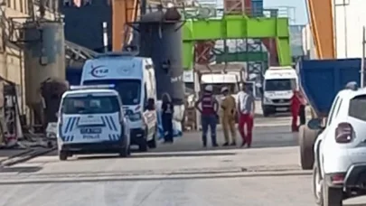 Yalova'da tersanede üzerine vinç düşen işçi hayatını kaybetti