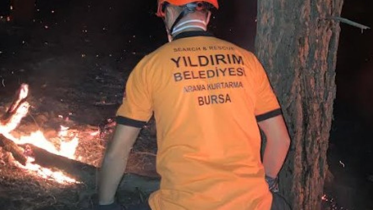 Yıldırım Belediyesi’nden yangın seferberliği