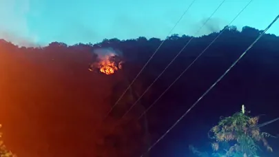 Şarköy Uçmakdere’deki orman yangınıyla ilgili bir kişi gözaltında