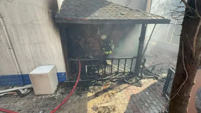 Önerler Mahallesi’nde Büyük Yangın! 5 Ev ve Anaokulu Zarar Gördü