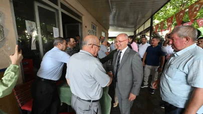 AK Parti Bursa teşkilatları sahada