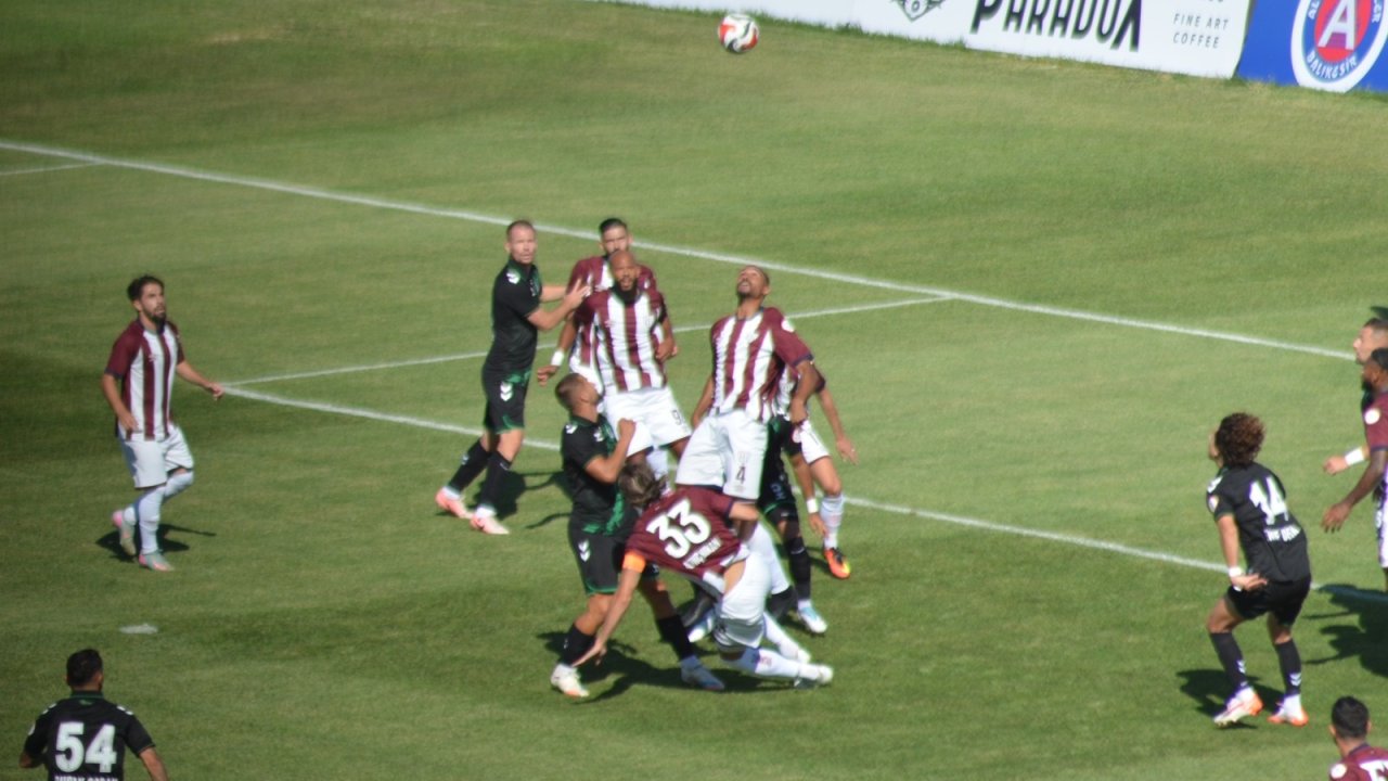Bandırmaspor - Sakaryaspor: 1-1