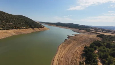 Barajın su seviyesi yüzde 1'in altına düştü; belediye tasarruf çağrısı yaptı