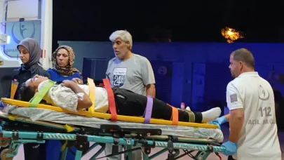 Bursa’da 1’inci kat balkonundan düşen Mert yaralandı