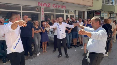 Bursa'da geleneksel düğün adetleriyle evlendiler
