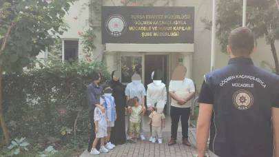 Bursa’da göçmen kaçakçılığı operasyonu