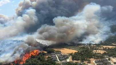 Çanakkale'de bu yıl 118 orman yangını çıktı; 7 bin 39 hektar alan zarar gördü