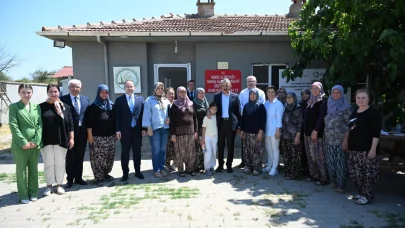 Edirne Valisi Sezer, fıstık üreticileriyle bir araya geldi