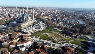 Edirne'de 6 asırlık handaki restorasyon eylül sonunda bitiyor