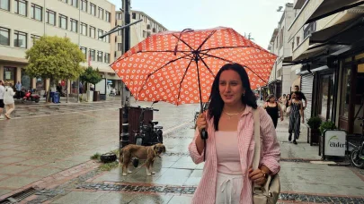 Edirne'de sağanak etkili oldu
