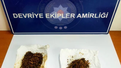 Edirne’de uyuşturucuyla yakalanan 2 şüpheliye gözaltı