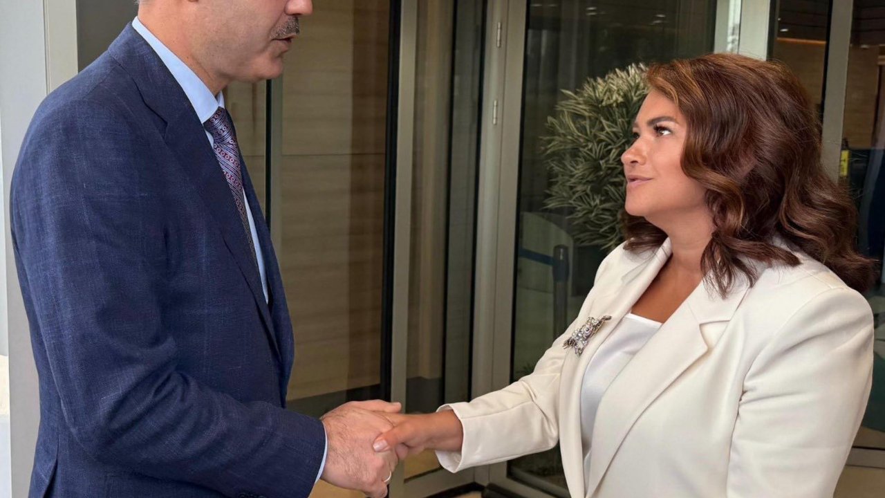 Ergene Belediye Başkanı Topak'tan Bakan Kurum'a ziyaret