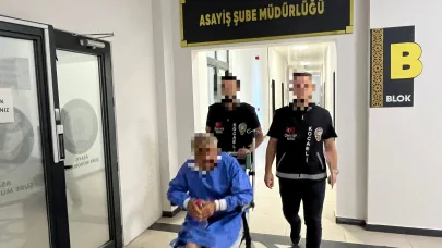 Eşini bıçak ve tabancayla öldürüp, kendisini yaralayan koca tutuklandı