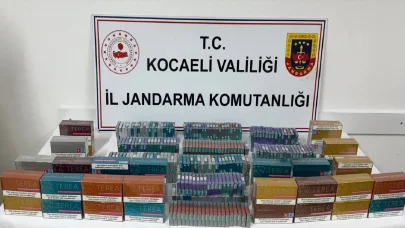 Gebze'de 5 milyon TL değerinde elektronik sigara ele geçirildi; 4 gözaltı