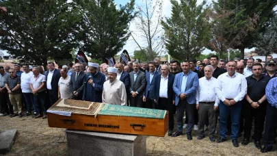 Gümüşhane Valisi Baruş'un babası Hayri Baruş Edirne'de toprağa verildi