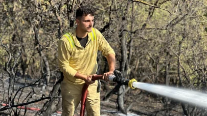 İznik’te çıkan orman yangını 1 saatte kontrol altına alındı