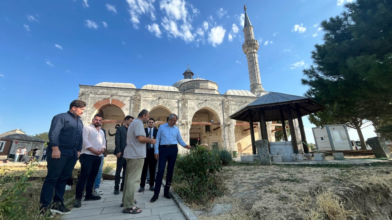 Muradiye Mevlevihanesi’nde yeniden ihya çalışmaları sürüyor