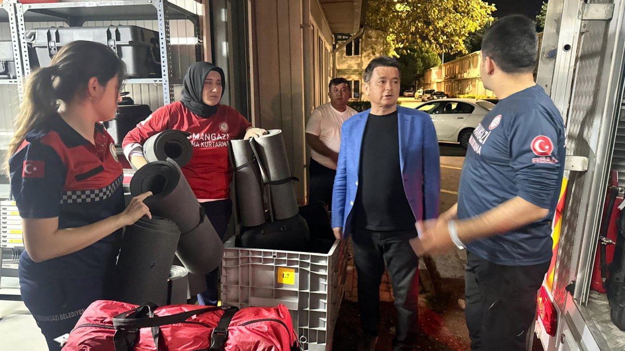 Osmangazi Belediyesi’nden deprem bölgesine destek