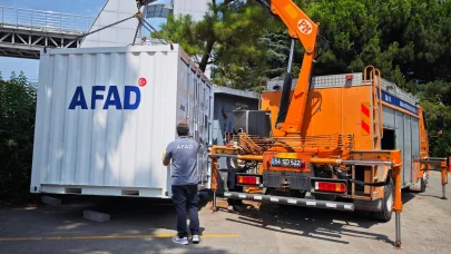 Sakarya’da 4 stratejik noktaya afet konteyneri kuruldu