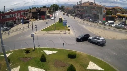 Sakarya’da kazalar kameralara yansıdı