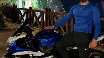 Sosyal medya ünlüsünün öldüğü motosiklet kazası kamerada
