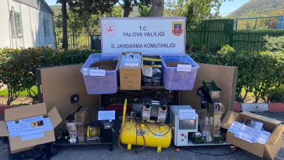 Yalova'da kaçak tütün operasyonu: 1 tutuklama