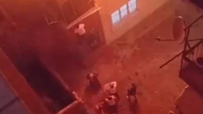 3 kişinin öldüğü yangının görüntüleri ortaya çıktı