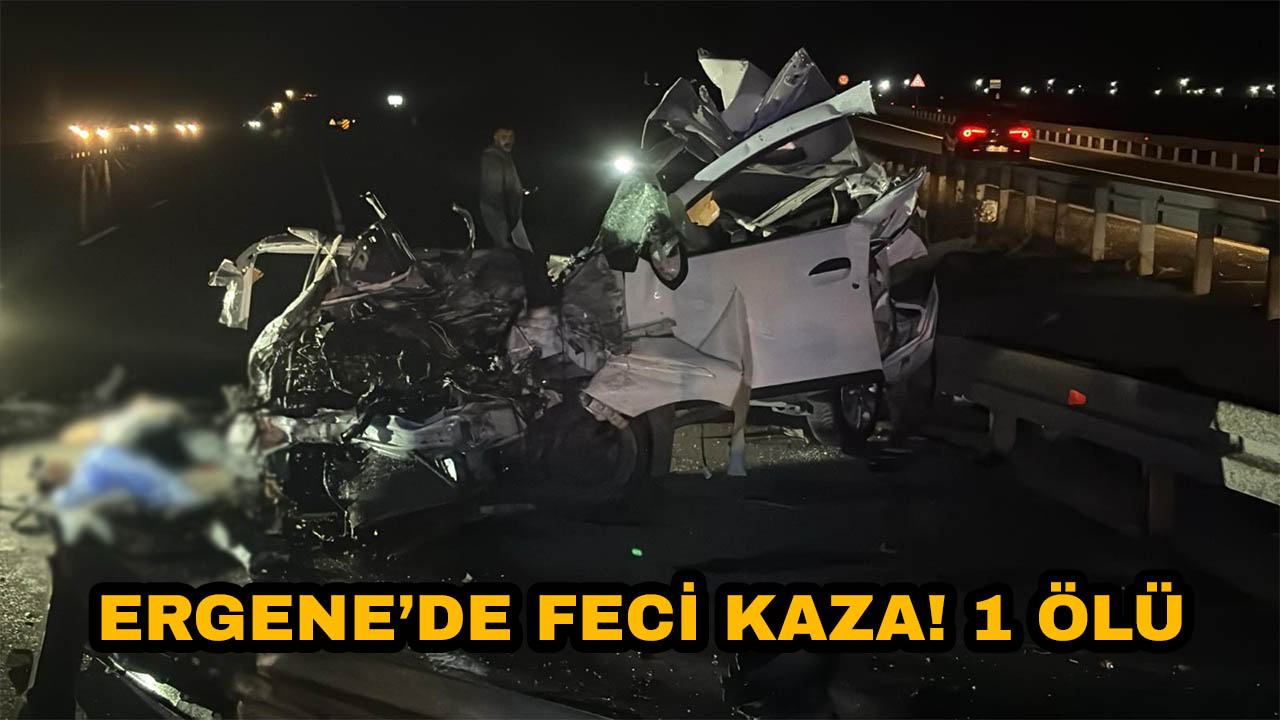 Çevreyolunda Feci Kaza: 1 Ölü