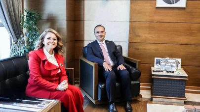 Başkan Topak, Bakan Kacır'ı ziyaret etti