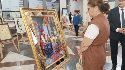Bursa Adliyesi'nde hükümlülerden sergi