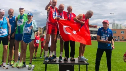 Bursalı master atlet, Balkan Şampiyonası’ndan 4 madalya ile döndü